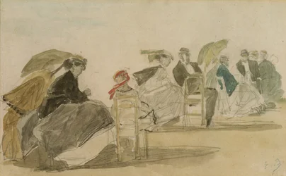 Der Strand von Trouville